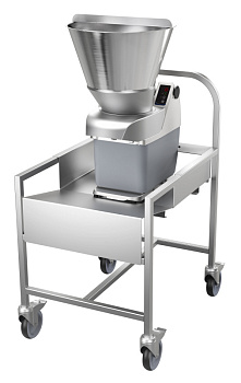 TR210 Vegetable Slicer with Automatic Hopper on trolley, 2 Speed (Code CC0H6A)