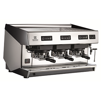 MIRA ESPRESSO COFFEE POD MACHINE-3GROUPS-15.6LT BOILER-3INDEP.CONTROL BOXES+4 PROGRAM.DOSING PROG.-STEAM&WATER (CODE 602519)