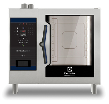 Electrolux Professional ECOE61B2A2 SkyLine Premium SKYLINE PREMIUM OFEN 6 GN 1/1 - ELEKTRO - ROSTABST. 85MM (Code 217800)
