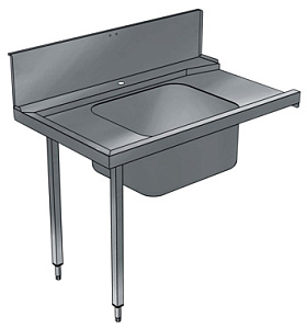 Electrolux Professional BHRPT6B12L PREWASH TABLE+BOWL(600X500)L>R 1200-RACK (Code 865327)