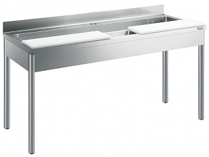 Electrolux Professional TLV1810E GEMUESEPUTZISCH MIT BECKEN 1800 MM (Code 133632)