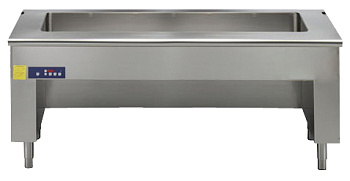 Electrolux Professional ZLB16B EL. BAIN-MARIE, UNTERBAU OFFEN, 4 GN (Code 332004)