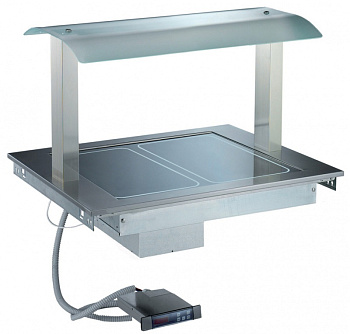 DROP-IN HOT TEMPER.GLASS TOP+GANTRY 2GN (Code 340320)