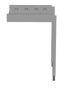 Electrolux Professional HSSRC6 Handling System for Dishwasher Short roller conveyors (Code 865185)