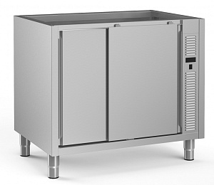 Electrolux Professional RHC1200SD Standard Preparation 1200 mm Ventilated Hot Cupboard with Shelf & Sliding Doors - no top (Code 133189)