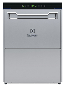 Electrolux Professional ELAI3P Geschirrspülen Untertischgeschirrspüler mit WASH-SAFE CONTROL, Doppelwand, eingebauter Ablaufpumpe und Klarspülerspender, 3 Phasen, 720T/Std. (Code 502704)
