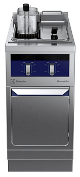 EL.DEEP FRYER,2X5L,1-SIDE,400X800X700H (Code 588211)