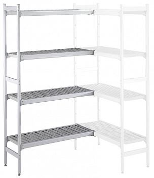 ALUM.CORNER SHELV.-POLY.TIERS-373X1578MM (137060)