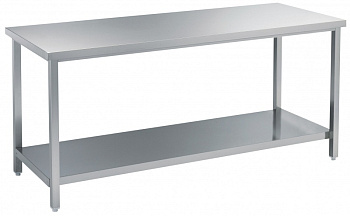 WORK TABLE WITH SHELF 1300 MM (132399)