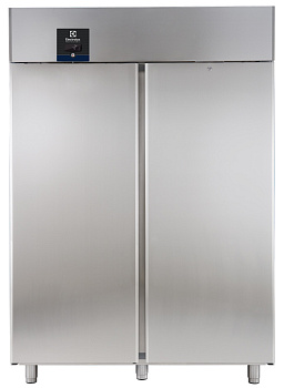 Electrolux Professional REX142FRRCO2 ecostore 2-türiger Kühlschrank 1430lt, -2+10°C, digital, AISI 304, Zentralkühlung mit CO2 Kältemittel mit Ventil (Code 725244)