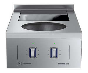 Electrolux Professional MBIJBBEOAO IND.WOK,PLATTE,2 ZO,1S,AFK,400X850X250 (Code 588512)