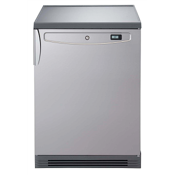 1-DOOR UNDERCOUNTER REFRIGERATOR 160L, +2+10°C,PREPAINTED GREY-S/S DOOR-R600a (CODE 727788)