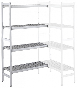 Electrolux Professional CLS1574 ALUM.CORNER SHELV.-POLY.TIERS-475X1578MM (Code 137079)