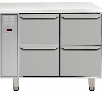 REFRIGERATED CUPB. 4 DRAWERS REM. 1100MM (121880)