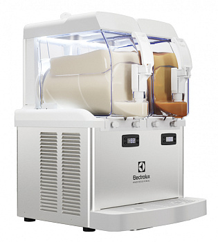 Frozen Frozen granita and cream dispenser with 2 insulated bowls, UK plug and LED light (Code 560106)