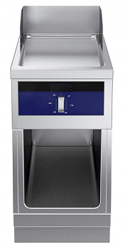 EL.FRYTOP,SMOOTH PL,1S,BSPL,400X800X700H (Code 588363)