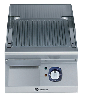 Electrolux Professional E7FTEDSRI0 ELEKTRO-GRILLPLATTE GERILLT 400 MM (Code 371185)