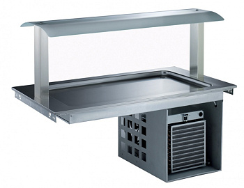 Electrolux Professional DI3RDPO EINBAU-KÜHLPLATTE + AUFSATZ 3 GN (Code 340229)