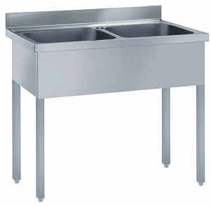 Electrolux Professional SL212 SINK UNIT 2 BOWLS 1200MM (132461)