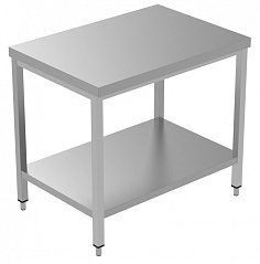 Electrolux Professional LSGTG1000E WORK TABLE 1000 MM WITH LOWER SHELF (Code 134082)
