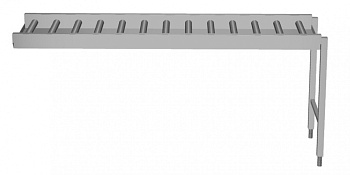 Handling System for Dishwasher Conveyor, long rollers (Code 863033)