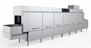 Electrolux Professional EFTD108EL2U3D1M5R385 Warewashing Flight type dishwasher, 4 tanks, 10800 dishes/h, electric, 950mm loading, 1600mm unloading (Code 520718)