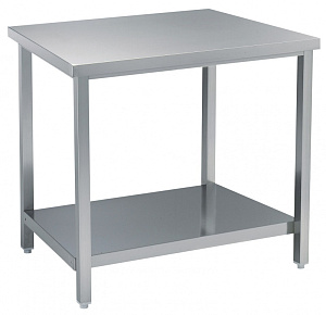 Electrolux Professional STL07 WORK TABLE WITH SHELF 700 MM (Code 132385)