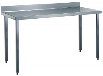 Standard Preparation 1600 mm Work Table with Upstand (Code 132733)