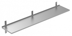 Electrolux Professional GGWSS204 SOLID WALL SHELF WITH BRACKETS 2000 MM (Code 134153)