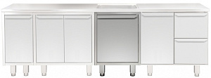 Electrolux Professional TELP6 CUPBOARD BASE FOR SINK TOP 600MM (121825)