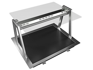 Electrolux Professional D04C2 Drop-In Drop-in tempered glass top (2 GN container capacity) with A overshelf (Code 341180)