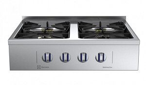 Electrolux Professional MBGGBBHOPO GAS TOP,4 BURNERS,1-S,BSPL,800X850X250H (Code 588524)
