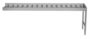 Electrolux Professional HSLRCEP26 Handling System for Dishwasher Conveyor, long rollers with end plate (Code 863051)