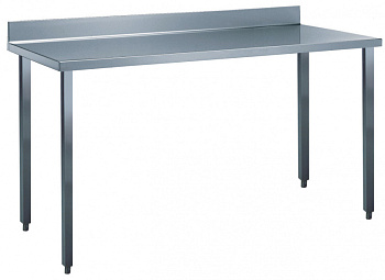 Eco Preparation 1600 mm Work Table with Upstand - disassembled (Code 132848)