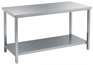 Electrolux Professional STL11 WORK TABLE WITH SHELF 1100 MM (Code 132393)