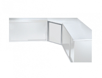 Premium Preparation Corner Type Wall Cupboard with 1 Door (Code 133123)