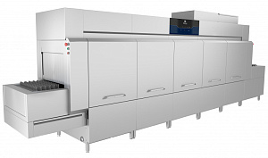 Electrolux Professional EFTD082EL2U2D1M5ER386 Warewashing Flight type dishwasher, 3 tanks, 8200 dishes/h, electric, 950mm loading, 1300mm unloading, ESD (Code 520122)