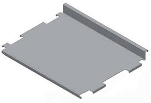 Electrolux Professional HSAS11 SHELF+UPSTAND-STATIONARY CONVEYOR 1100MM (Code 865025)