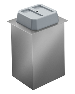 Electrolux Professional D33H Drop-In Heated Plate Dispenser, 1 cylinder - Ø180-300 mm (Code 341166)