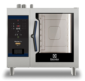 Electrolux Professional ECOG61C2GB SkyLine Pro SKYLINE PRO HEISSLUFTOFEN DIREKTEINSPRITZUNG OHNE BOILER5 400X600MM - GAS - BAECKEREI - ROSTABST. 80 (Code 227980)