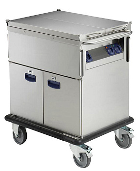 BAIN-MARIE TROLLEY-1 WELL-HOT CUPB.-2GN (Code 342107)