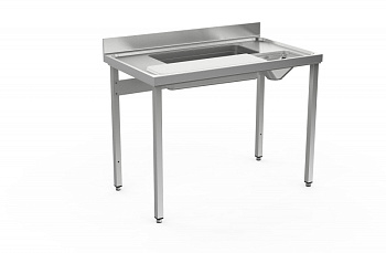 Standard Preparation 1200 mm Vegetables Processing/Washing Table with Upstand (Code 132765)