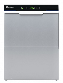 Warewashing Undercounter, pressure boiler, single skin, drain pump & rinse aid disp, on wheels, 540d/h-AutoGrill (Code 400222)