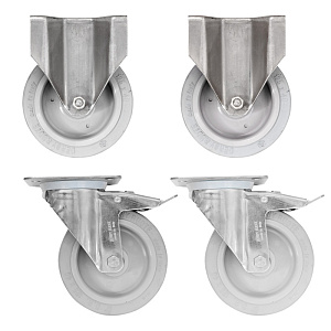 Electrolux Professional KWHCOMP34 4 ROLLEN, 2 M. BREMSE-KÜHL-/TK-UNTERBAU (Code 880123)