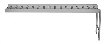 Handling System for Dishwasher Conveyor, long rollers (Code 863038)