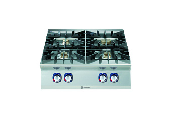 Electrolux Professional E9AAMTAOMEI Modulare Großküchengeräteserie 900XP 4-Brenner-Gaskocher (Code 391572)