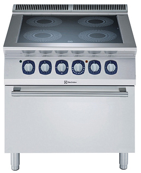 Electrolux Professional E7IREH40E0 INFRAROT-HERD + ELEKTRO-OFEN 800 MM (Code 371026)