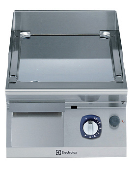 Electrolux Professional E7FTGDCS00 GAS-GRILLPLATTE VERCHROMT GLATT 400 MM (Code 371037)