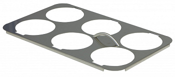 SUPPORT FRAME TO HOLD 6 ROUND BASKETS (Code 960644)