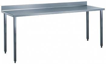 Electrolux Professional WTD2017 WORK TABLE+UPSTAND-DISASSEMBLED 2000MM (Code 132640)